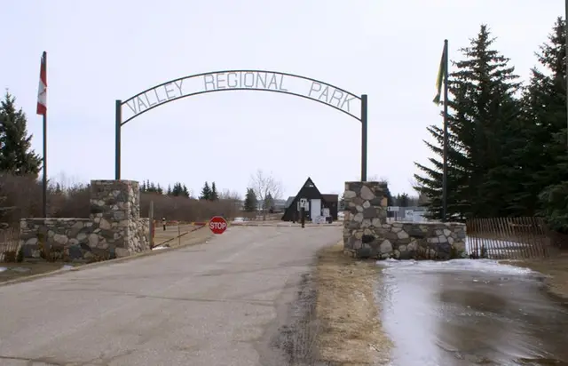 Valley Regional Park entrance gate